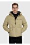 معطف كاجوال منسوج من Kum Regular Fit بغطاء رأس - 3