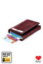 Original Unisex Automatic Mechanism Boxed RFID-Protected Anti-Theft Card Holder Wallet