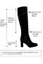 Green Low Heeled Women's Boots J749205309 - 7