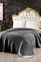 مينك ديزي 516 غطاء سرير/مفرش سرير مزدوج أنثراسايت 220*240 سم - 2