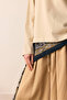 Cotton Long Sleeve T-Shirt Beige - 2