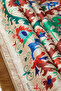 Cream Velvet Rug Prayer Rug - 2
