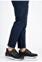 Men's Black Genuine Leather Daily Casual Shoes Foam Sole 4001 - 5
