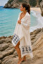 Muslin Peshtemal Printed 100% Cotton 90 X 170 Organic Beach Towel Linen 3 Layer Luxury Peshtemal - 3