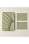 100% Organic Cotton Soft Fabric Elastic Bed Sheet+Pillowcase Corner Depth 28-30 cm**NEW SEASON** - 2