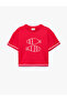 Fish Print Crew Neck Short Sleeve Cotton T-Shirt - 3