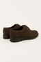 Men's Brown Genuine Leather Lace-Up Shoes - Blumen - 4