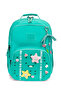 Water Green Detailed School Backpack 24406