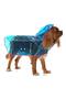 Dog Small and Medium Breed Raincoat Otso Transparent Blue - 5