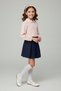 5102 Girl's Ballerina Velcro & Rhinestone Patent Leather Ballerina Shoes - 4