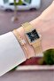 20.5 mm Women's Wristwatch with Green Dial and Gold Color Strap, Gift Packaged - 4