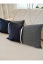 Gingham Velvet Fabric 2-Piece Throw Pillow Case 35X55 cm - Double-Sided Printing - 4