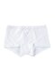 Girl's Cotton Waist Ruffle Detailed Design Lycra Boxer 3 Pack 5232 White - 4