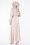 Rochie cu curea Bej - 25406-BEJ - 5