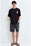 M0613385 Octopus Printed T-Shirt Men's T-Shirt Black - 2