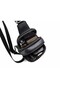Men's Black Shoulder Bag Chest Bag Body Bag Handbag - 7