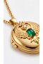Covered Locket Necklace - 4