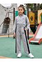 Kids Half-Zip Tracksuit Set for Ages 6-9 - Gray