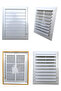 Ventilation Grille Bathroom Wc Toilet Grille Plastic Louver Gray 50X50 Cm. - 8
