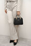 Women / Girls Shoulder Bag 1133-45786 Bag M178 Black-Matte Black