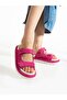 Morly Fuchsia Velcro Women's Sandals - 3