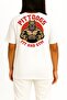Oversized Pıttdogs Fit and Gym Chest and Back Printed Unisex T-Shirt - 4