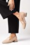 Cecille Nude Blunt Toe Short Heeled Women's Shoes - 2