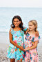 4-12 Years Pink Butterfly Dress - 3