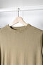 Briss Khaki Crew Neck 100% Cotton Knitwear Men's Tshirt - 2