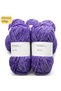 Export Surplus 5-Pack 500Gr Glittery Velvet Lilac Ex12312
