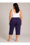 Women's Plus Size Milan Single Bottom Capri - 3
