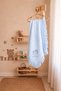Baby Blue 100% Cotton 4-Layer Muslin Baby/Child Blanket 100X120 cm - Premium Quality Soft Newborn Gift for Girls and Boys Baby Blanket - 5