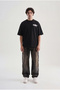 Men's Metal Space Oversize T-Shirt Black - 4