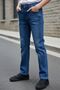 Boy's Lycra Jeans with Mustache Detail Pnt6016 - 3