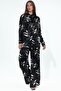 Bdart High Waist Floral Print Wide Leg Pants - 2