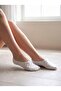 Women's Flat Socks with Lace Bow Detail, 3 Pairs - 2