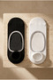 Women's 2-Piece Asta Yoga / Pilates Step Socks Black / White
