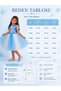 Elsa Printed Sleeve and Skirt Tulle Birthday, Special Day, Party, Wedding Dress - 3