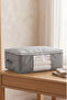 Large Size Plinth Organizer Bag with Gray Window 70x50x25 Cm