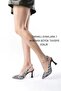 Zebra Black Pointed Toe Open Back 9 cm Goblet Heel New Season - 2