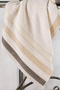 Natural 50x90 cm 3-Piece Antibacterial Hand and Face Towel - 4