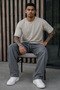 Men's Premium Jogger Relax Fit E.Black Linen Trousers - 5