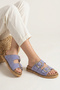 , Women's Genuine Leather Slipper 1611050Z8526 Purple - 2
