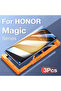 Honor Magic8 Pro 3 قطع 3Pcs طبقة حماية سيراميك لهاتف HONOR Magic 8 7 6 5 4 3 Pro Magic6 Magic5 Magic4 Mag