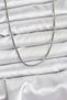 316L Steel Chain Silver Color 60 cm Snake Chain Women Necklace