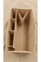 Beach Canta Ici Organizer Is in Beige Color and Measures 40 X 20 X 15. - 2