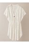 Women's Pareo Cotton+Tulle Beach Dress White