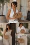Ays Bags Wicker Portfolio Bag, Pleated Bag, 100% Handmade, Secret Scholarship Bag, Handbag - 3