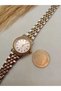 Trend Model (Gold-Silver) Color Chain Cord Gold Color Case, Special Design Women's Wristwatch, Pink Color Dial Classic - 7