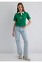 Tasmanian Printed Green T-Shirt Regular Fit / Regular Cut 1613356-90731 - 2